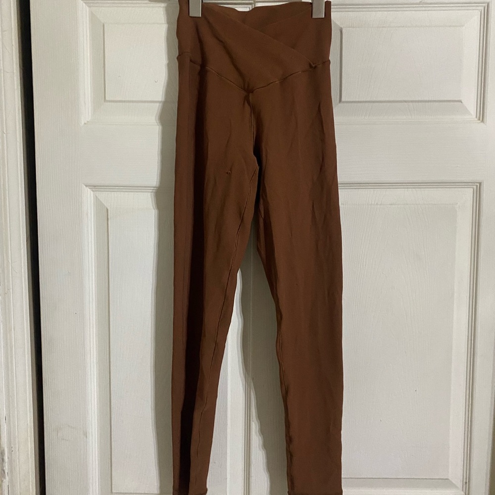 Aerie Offline Brown Athletic Leggings